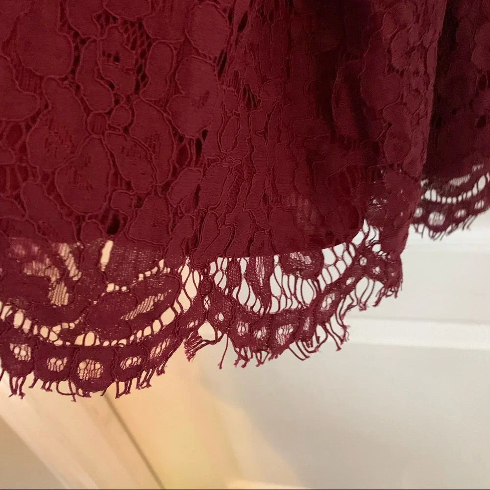 Tobi deep V Lace dress - Picture 5 of 7